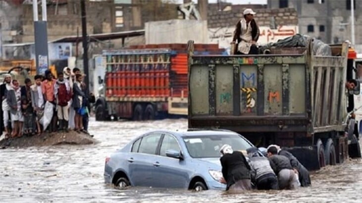 Yemen’de sel felaketi: 6 kişi hayatını kaybetti