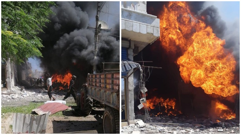 Afrin’de şiddetli patlama!