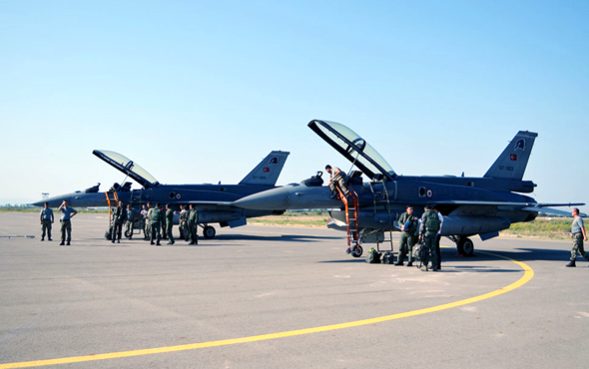 ABD’de savaş uçağı düştü: pilot öldü