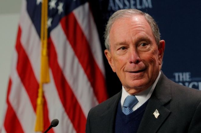 ABD’li medya milyarderi Michael Bloomberg Amerika başkanlık seçimlerinde aday olduğunu açıkladı!