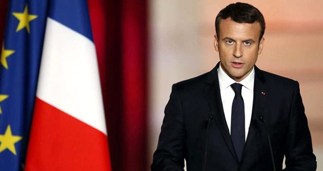 Macron: Avrupa silahlanma yarışına seyirci kalamaz!