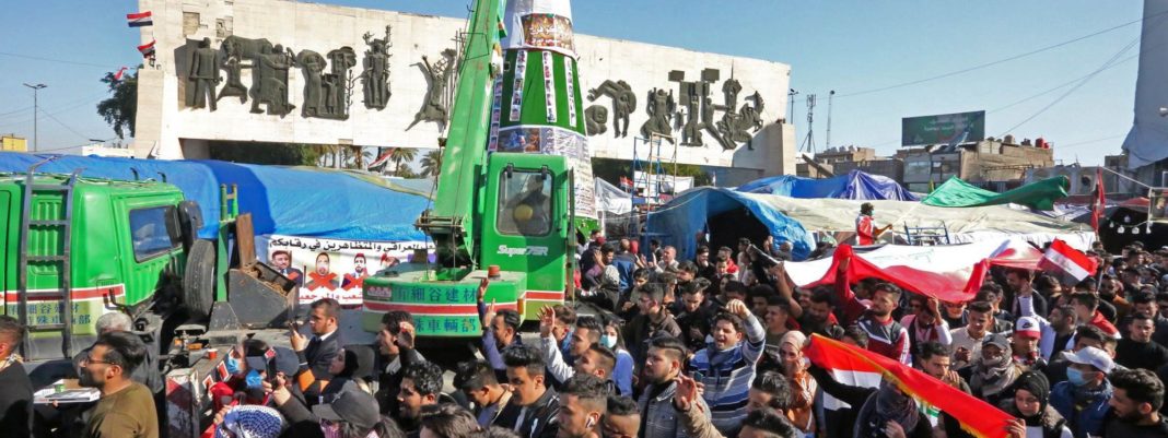 Bağdat’ta kayıplar için protestolar yeniden başladı