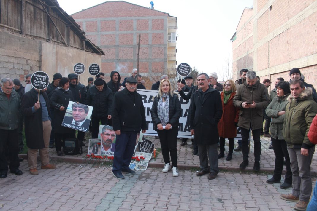 Hrank Dink Malatya’da doğduğu evin önünde anıldı