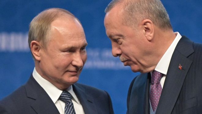 Erdoğan ve Putin ile telefonda görüştü