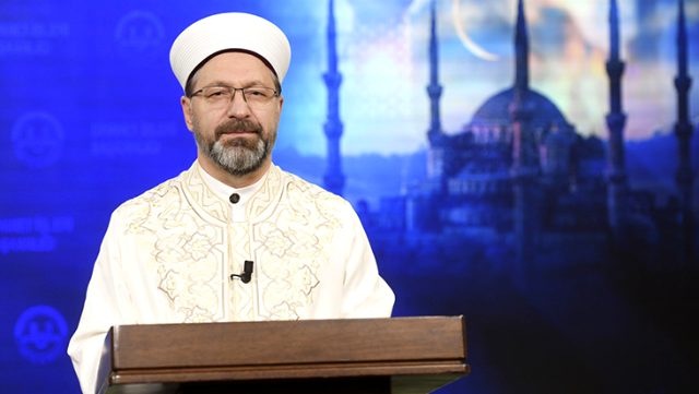 Diyanet İşleri Başkanı Ali Erbaş: Camiler 12 Haziran’da yeniden ibadete açılacak