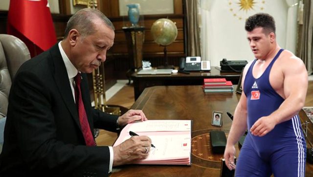 Cumhurbaşkanı Erdoğan’ın imzasıyla, Spor Muşavirliği’ne güreşçi Rıza Kayaalp atandı