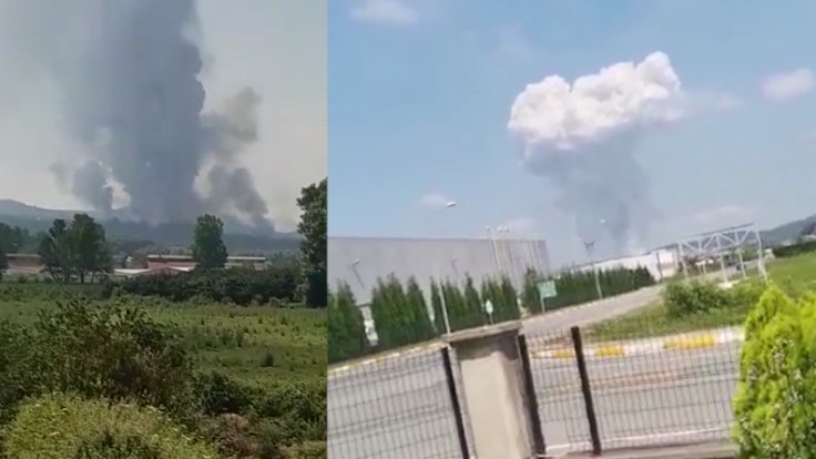 Sakarya’daki havai fişek fabrikasında patlama: Fabrika sahibi içerde 150- 200 kişi var!