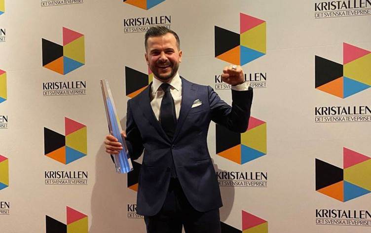 İsveç’te en büyük televizyon ödülü Kürt oyuncuya verildi