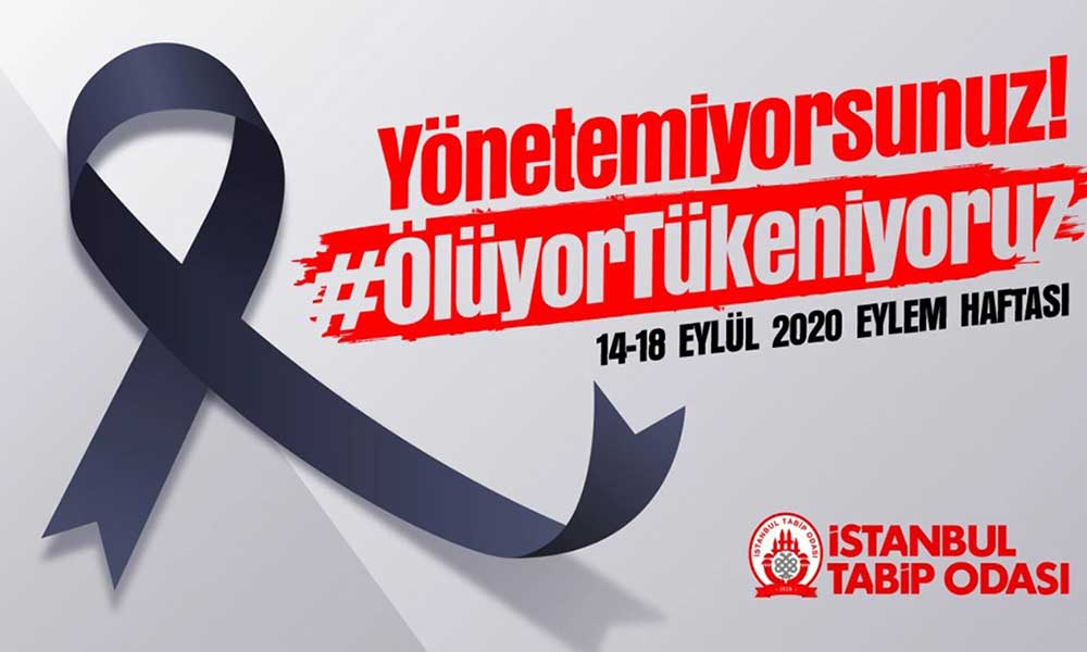 Hekimler ve sağlık çalışanları dört gün boyunca ‘siyah kurdele’ takacak