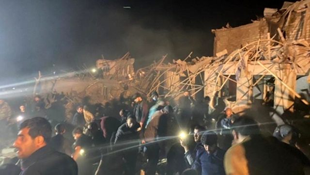 Ermenistan’ın füze saldırısında: 12 sivil öldü, 40 sivil yaralı