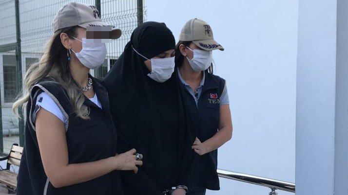 Canlı bomba listesindeki IŞİD’li kadın tahliye edildi
