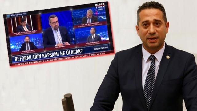 RTÜK, CHP’li Başarır’ın sözleri nedeniyle Habertürk’e %5 idari para ve 5 kez program durdurma cezası verdi