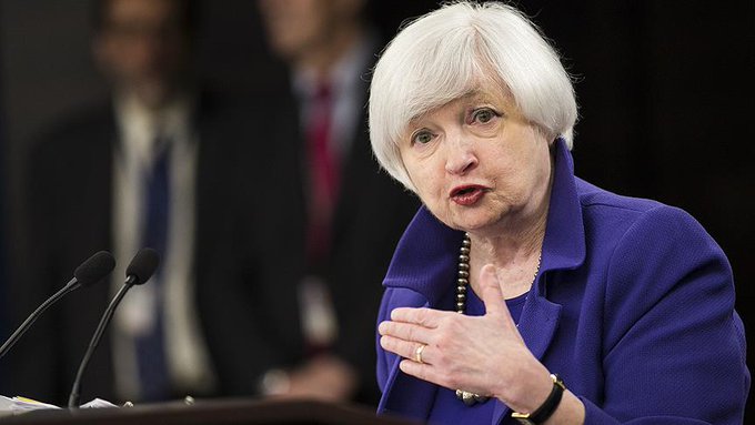 FED eski Başkanı Yellen ABD’nin ilk kadın Hazine Bakanı oldu