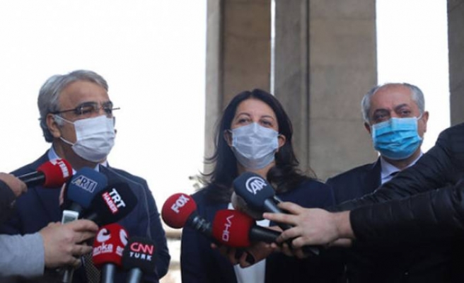 Buldan ve Sancar, İmralı Barış Delegasyonu ile görüştü