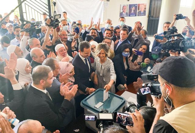 Esad bugün sandık başına gidiyor