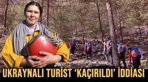 Kayıp Ukraynalı turistin cansız bedenine ulaşıldı