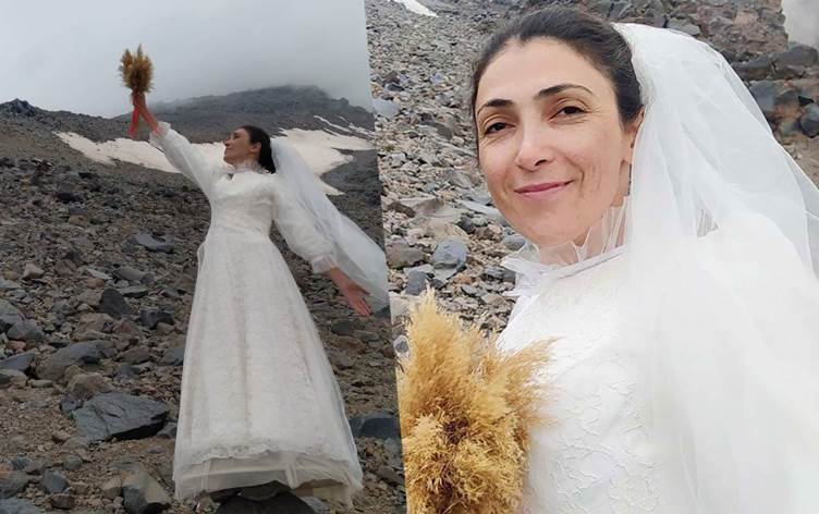 Kadın Ağrı Dağı ile evlendi