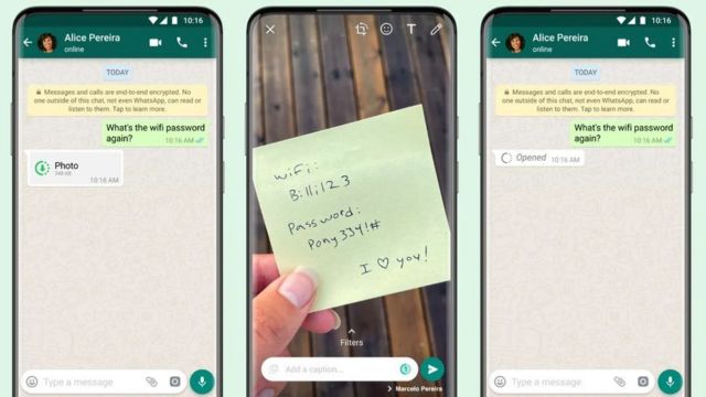 WhatsApp’ta yeni özellik: Sadece bir kez görüntülenebilen fotoğraf ve video göndermek mümkün olacak