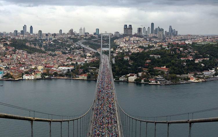 Akşener, Kılıçdaroğlu ve İmamoğlu İstanbul Maratonu’nda buluştu