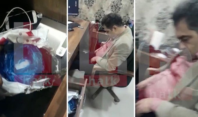 AKP ilçe başkanı istifa etti! Makam odasında uyuşturucu ve hassas teraziyle görüntüsü ortaya çıktı