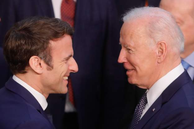 Macron, Ukrayna’daki savaşın “sözlü tırmandırılmasına” karşı uyardı
