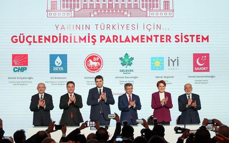 6 muhalefet partisi bugün yeniden bir araya gelecek