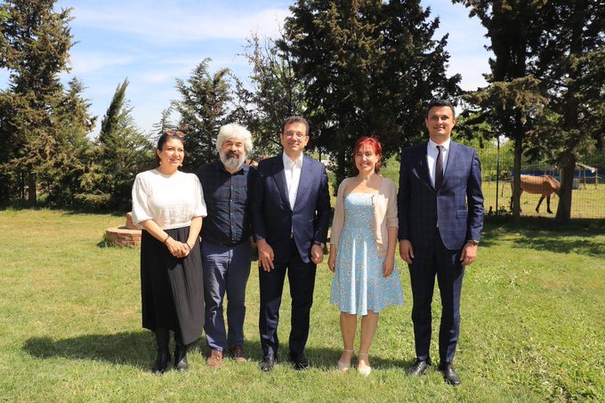 İmamoğlu Nesin Vakfı’nı ziyaret etti: Vakfımızın önüne konan suni engeller bir an evvel kalkmalı