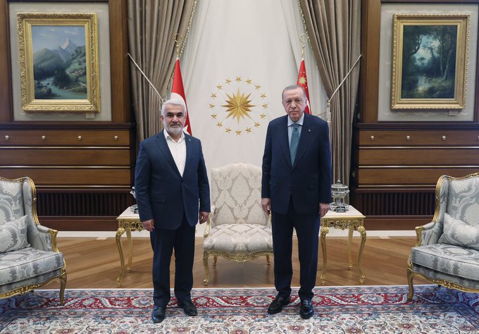 HÜDA PAR, Erdoğan ile görüştü