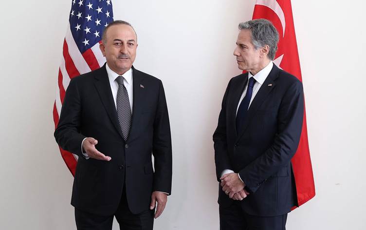Çavuşoğlu: Blinken, Türkiye’nin güvenlik endişeleri için gerekli mesajları verecek