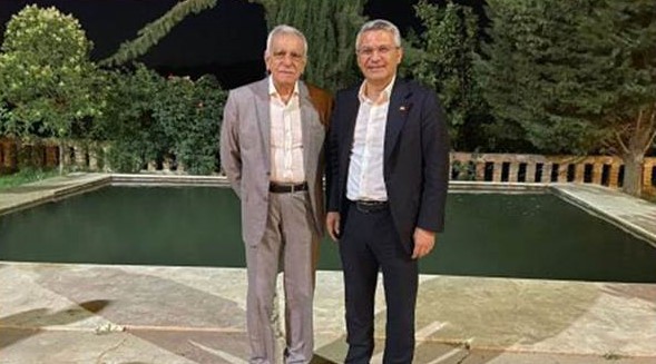 CHP Genel Başkan Yardımcısı Oğuz Kaan Salıcı, Ahmet Türk ile görüştü