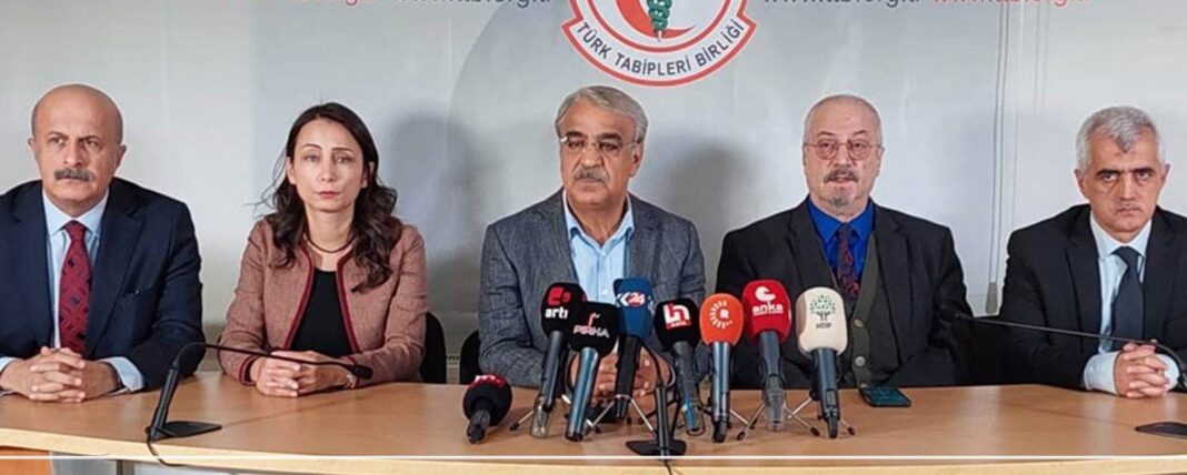HDP heyeti, TTB’yi ziyaret etti: Şebnem hoca derhal serbest bırakılmalıdır