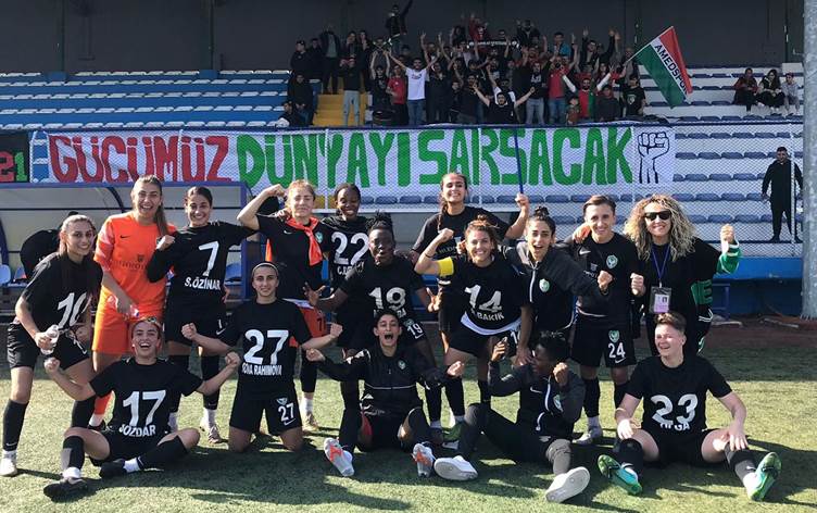 Amedspor Kadın Futbol Takımı deplasmanda farklı kazandı