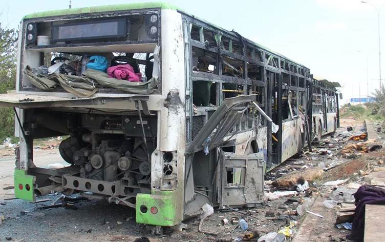 Suriye’de askeri araca bombalı saldırı; 18 ölü