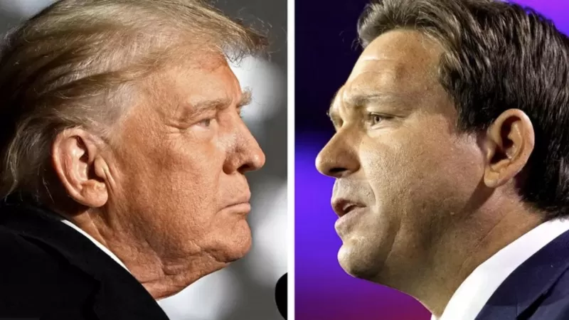 Trump, Florida Valisi DeSantis’i hedef aldı: ‘Başkan adayı olursa bozguna uğrar’