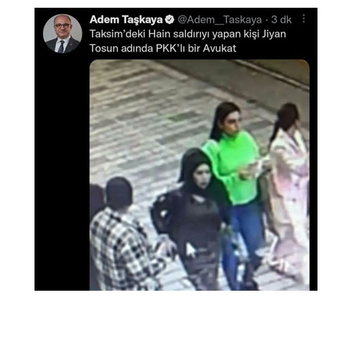Patlama sonrası hedef gösterilen Avukat Jiyan Tosun savcılığa başvurdu