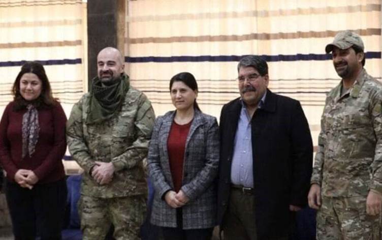 Bafıl Talabani, Rojava ziyareti çerçevesinde PYD yetkilileriyle bir araya geldi
