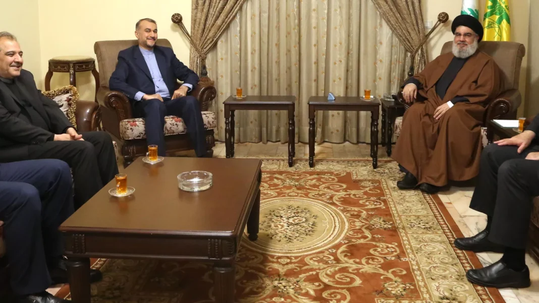 İran Dışişleri Bakanı Abdullahiyan, Hizbullah lideri Nasrallah’la görüştü
