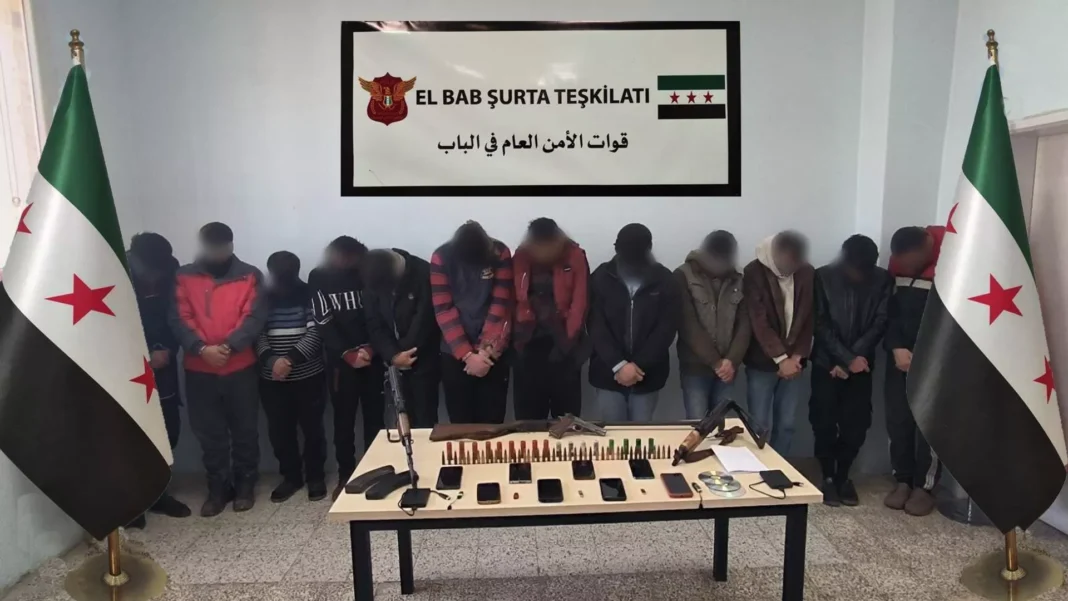 El Bab’da operasyon: 16 IŞİD’li yakalandı