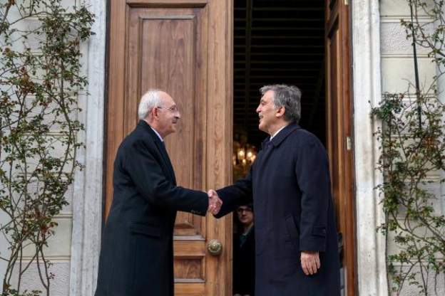 Kemal Kılıçdaroğlu, Abdullah Gül ile görüştü