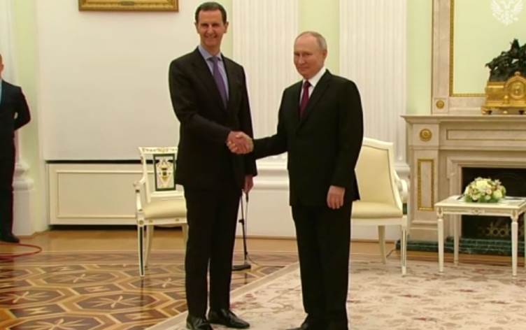 Putin Moskova’da Esad’la bir araya geldi