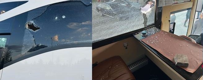 Ekrem İmamoğlu’nun Erzurum’daki mitingine bir grup taşlı saldırıda bulundu