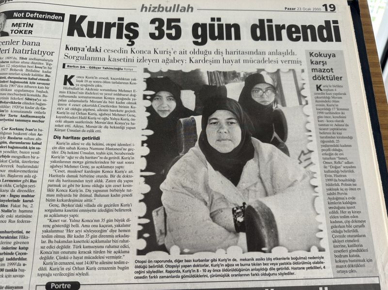 Konca Kuriş: Hizbullah’ın işkence yaparak öldürdüğü kadın hakları savunucusu