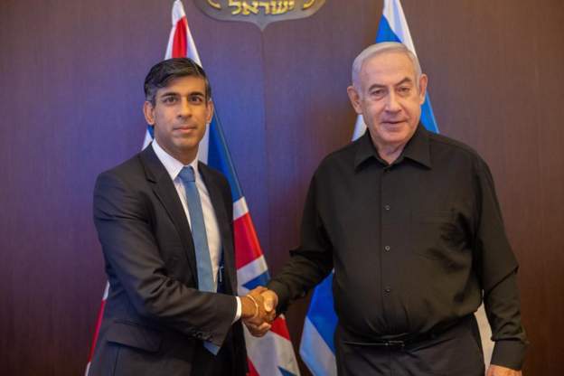 Netanyahu ile görüşen İngiltere Başbakanı Sunak: ‘Yanınızda olacağız, sizin kazanmanızı istiyoruz’
