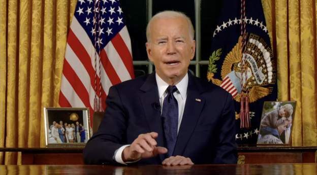 Biden ulusa sesleniş konuşmasında, ‘Hamas ve Rusya’nın kazanmasına izin vermeyeceğim’