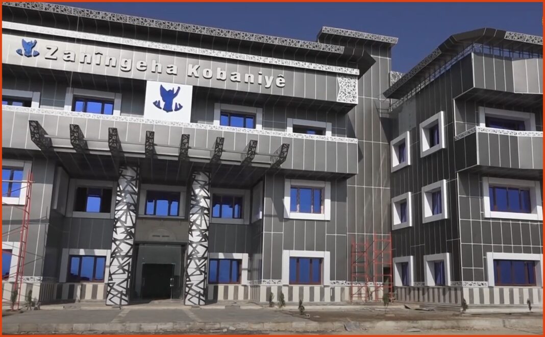Rojava’da Kobani Üniversitesi’nin binası tamamlandı