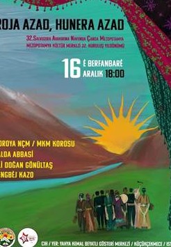 Mezopotamya Kültür Merkezi’nin konseri yasaklandı
