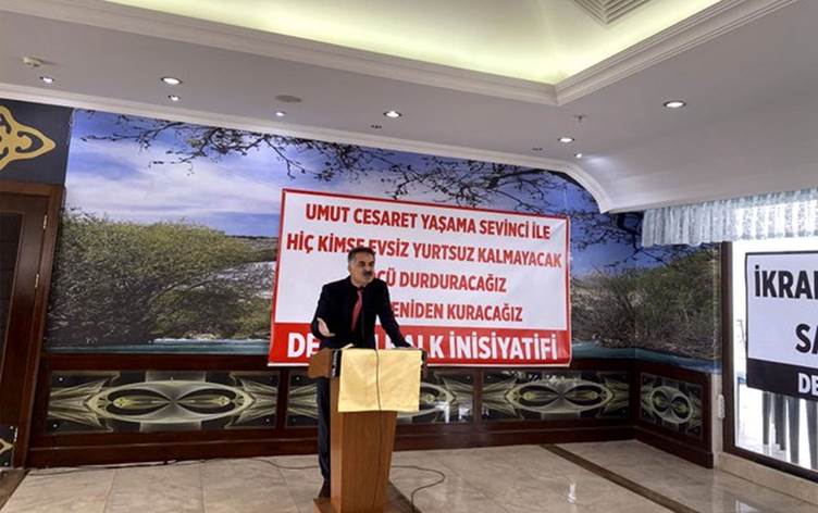 Eski milletvekili Hüseyin Aygün Dersim’de bağımsız belediye başkanı adayı oldu