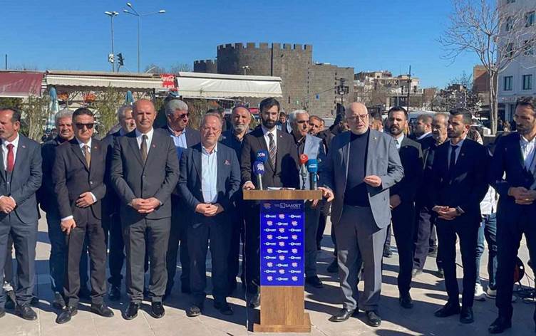 Saadet Partisi Diyarbakır adayı açıklamalarda bulundu