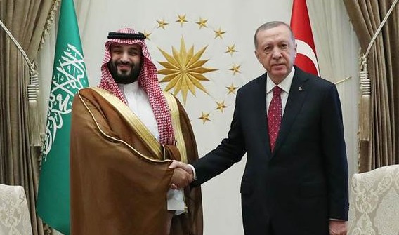 Erdoğan, Veliaht Prensi Selman ile görüştü