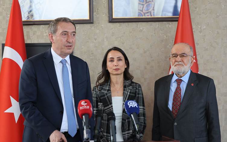 DEM Parti’den Saadet Partisi’ne ziyaret: Ortak açıklama yapıldı